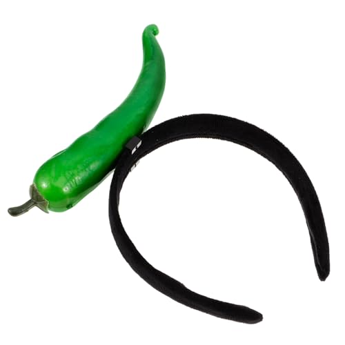 GALPADA Simulation Chili Haarschmuck Einzigartiger Haarreifen für Frauen für Festivals Cosplay und Geburtstagsfeiern mit Sicherem und Leichtem Design GALPADA Simulation Chili Haarschmuck Einzigartiger Haarreifen für Frauen für Festivals Cosplay und Geburtstagsfeiern mit Sicherem und Leichtem Design von GALPADA
