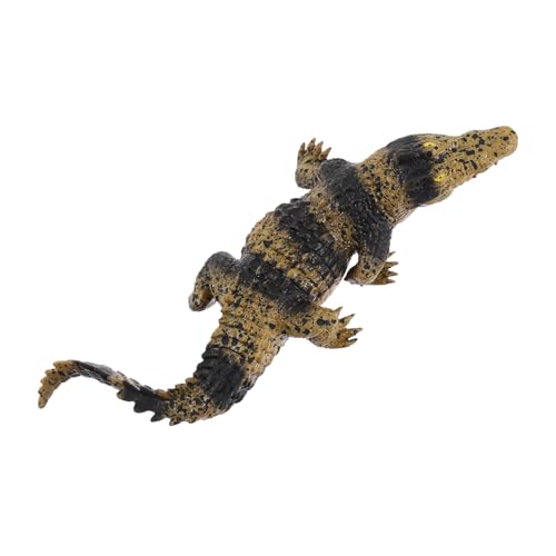 GALPADA Simulation Modell Krokodil für Weiches Lernspielzeug Dekorative Schreibtischfigur Realistische Tierfigur für Geburtstagsgeschenke und Familienfeiern GALPADA Simulation Modell Krokodil für Weiches Lernspielzeug Dekorative Schreibtischfigur Realistische Tierfigur für Geburtstagsgeschenke und Familienfeiern von GALPADA