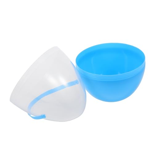 GALPADA Simulierte Eierdekoration Schmuck Große Eier Party Jumbo-Eier Form Befüllbar Große Plastik-Ostereier Große Plastikeier Große Ostereier Aus Plastik Eierverzierung Ostereier Leer Abs von GALPADA