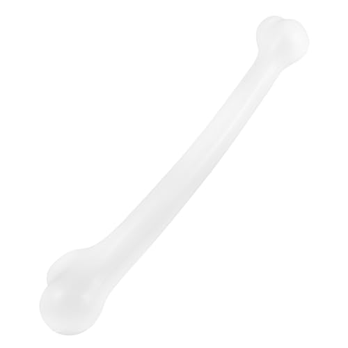 GALPADA Simulierte Knochenspielzeug Stützknochen Groß Realistisch Halloween- Knochenrequisiten Streich Skelett Halloween-Miniatur Beängstigend Gruselig Ornament Plastik Weiß von GALPADA