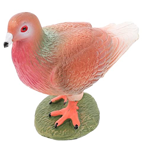 GALPADA Simulierte Taubenspielzeug Simulationsdekoration Fälschung Vogelfiguren drinnen Dekorationen kinderspielzeug falsche Vögel Künstliche Mini-Gartenvögel Miniaturvögel Plastik von GALPADA