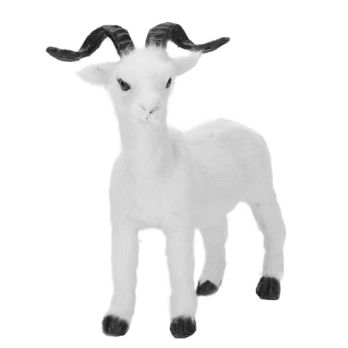 GALPADA Simulierte Ziegenfigur Modell Tier Fein Gearbeitet Dekoration Bauernhof Tierarzt für Jungen Mädchen Ab Jahren GALPADA Simulierte Ziegenfigur Modell Tier Fein Gearbeitet Dekoration Bauernhof Tierarzt für Jungen Mädchen Ab Jahren von GALPADA