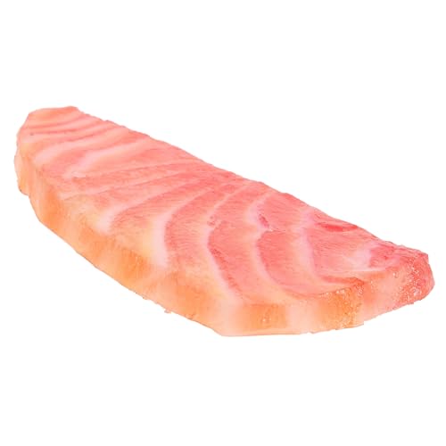 GALPADA Simuliertes Lachsfilet PVC Modell Realistische Sushi Platte Dekoration Küchen Requisite Langlebig Kinderfreundlich Vielseitig Einsetzbar für Fotografie Party Hochzeit GALPADA Simuliertes Lachsfilet PVC Modell Realistische Sushi Platte Dekoration Küchen Requisite Langlebig Kinderfreundlich Vielseitig Einsetzbar für Fotografie Party Hochzeit von GALPADA