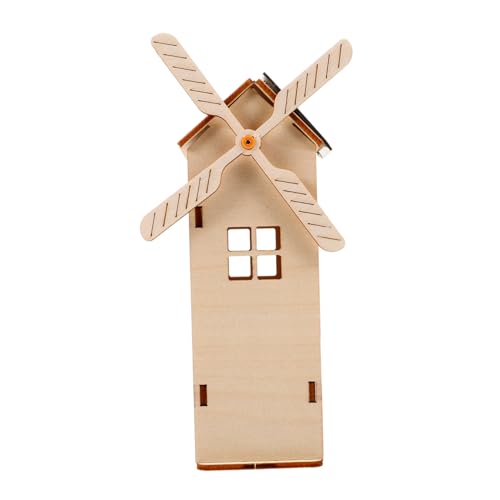 GALPADA Solar Holzbausatz Windmühle zum Bemalen DIY Holzspielzeug mit Kinderfreundliches Bastelset für Wissenschaft und Handentwicklung Sicher und Präzise Gefertigt GALPADA Solar Holzbausatz Windmühle zum Bemalen DIY Holzspielzeug mit Kinderfreundliches Bastelset für Wissenschaft und Handentwicklung Sicher und Präzise Gefertigt von GALPADA