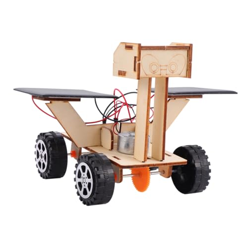 GALPADA Solarbetriebener Mondfahrzeug Bausatz DIY Konstruktionsspielzeug Einfach Zusammenzubauen Fördert Kreativität und Denkfähigkeit Pädagogisches Handspielzeug für Jungen und Mädchen von GALPADA