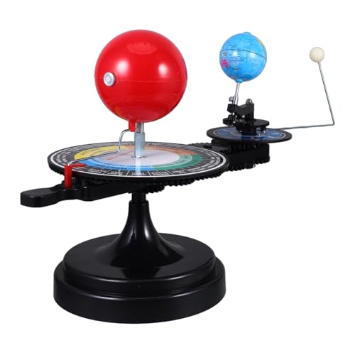 GALPADA Sonnensystem Solarsystem-Set für Wissenschaftliches Experimentierset Solarsystem-Kit Solarsystem Projekt Sonne und Mond Rotierende elektronische Lehrmittel Plastik von GALPADA