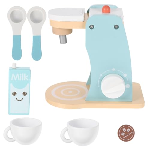 GALPADA Spielküche Kaffeemaschine Holz Mini Kaffeemaschine für Kognitive Kreatives Rollenspiel Sicher Glatt Verarbeitet Kompakt Leicht Geeignet für Mädchen Jungen GALPADA Spielküche Kaffeemaschine Holz Mini Kaffeemaschine für Kognitive Kreatives Rollenspiel Sicher Glatt Verarbeitet Kompakt Leicht Geeignet für Mädchen Jungen von GALPADA