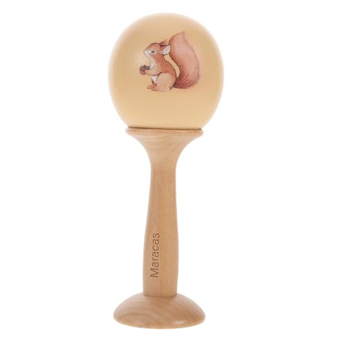 GALPADA Squirrel Sand Hammer Percussion Instrument für Frühe Musikalische für Zuhause Kindergartenaktivitäten von GALPADA