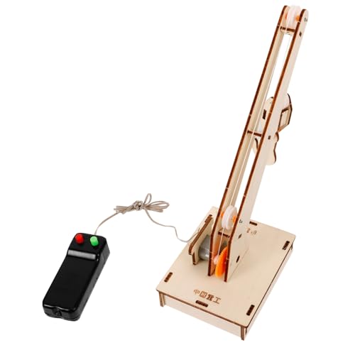 GALPADA Stem Wissenschaftsspielzeug Bausatz Kran Modell Bausatz Lernspielzeug für Hand Auge Koordination und Physik Experimente Kreativset für Mädchen Jungen Zufällige Zufällige Farbe von GALPADA