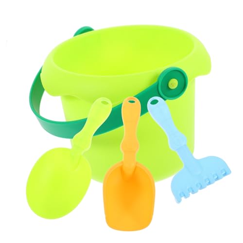 GALPADA Strandspielzeug Sandspielzeug Eimer und Schaufel für Outdoor Spiel Sandkasten Junge Mädchen Grün Sandspielzeug Kit Zufällige Farbe Zufällige Farbe von GALPADA