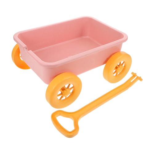 GALPADA Strandwagen- Bagger interaktives strandspielzeug für Kleinkinder LKW am Strand Bulldozer Kleinkindspielzeug Plastik von GALPADA