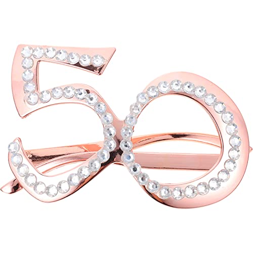 GALPADA Strass Geburtstag Brille Nummer Geburtstag Brille Dekorativ 50. Strass Brille Geburtstag Dekor GALPADA Strass Geburtstag Brille Nummer Geburtstag Brille Dekorativ 50. Strass Brille Geburtstag Dekor von GALPADA