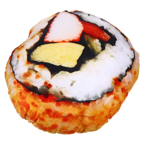 GALPADA Sushi Kissen aus Lustiges Plüsch Wurfkissen für Dekoratives Bett und Sofakissen Süße Sushi Form für Couch und Auto GALPADA Sushi Kissen aus Lustiges Plüsch Wurfkissen für Dekoratives Bett und Sofakissen Süße Sushi Form für Couch und Auto von GALPADA