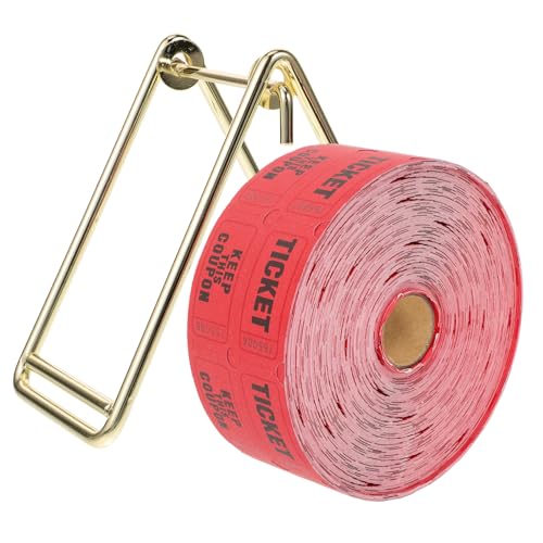 GALPADA Teiliges Raffle Ticket mit Stabilem Nummerierte und Perforierte Tickets Rolle Vielseitig für Veranstaltungen Spiele und Abstimmungen Geeignet von GALPADA