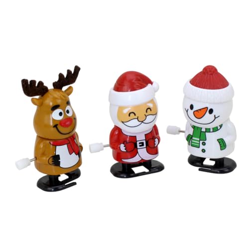 GALPADA Teiliges Weihnachts Aufziehspielzeug mit Schneemann Rentier und Weihnachtsmann Figuren aus Sicherem Kunststoff Buntes Wind Up für Weihnachtsfeier und Festliche Dekoration GALPADA Teiliges Weihnachts Aufziehspielzeug mit Schneemann Rentier und Weihnachtsmann Figuren aus Sicherem Kunststoff Buntes Wind Up für Weihnachtsfeier und Festliche Dekoration von GALPADA