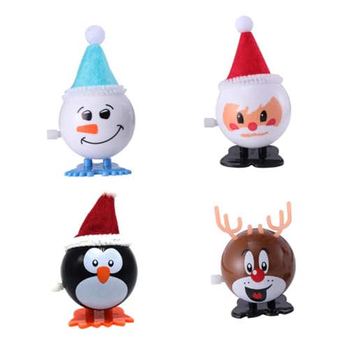 GALPADA Teiliges Weihnachts-aufziehspielzeug mit Schneemann Pinguin Rentier und Rotem Schneemann aus Sicherem Lustiges Kinderspielzeug Winterliche GALPADA Teiliges Weihnachts-aufziehspielzeug mit Schneemann Pinguin Rentier und Rotem Schneemann aus Sicherem Lustiges Kinderspielzeug Winterliche von GALPADA