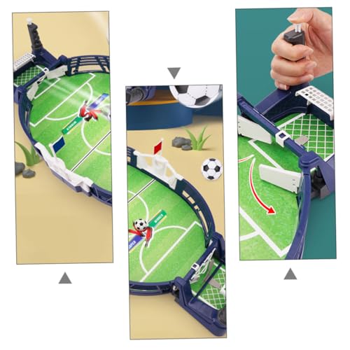 GALPADA Tischfußballspiel Groß für Eltern Junge Mädchen Interaktion Robustes Brettspiel mit Kompakter Bauweise Platzsparend für Zuhause Langlebiges Lernspielzeug für Fußballfans von GALPADA