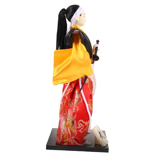 GALPADA Traditionelle Japanische Samurai Figur Samuraiskulptur Desktop Ornament Samuraisammler Geschenk Japanische Heimdekoration von GALPADA