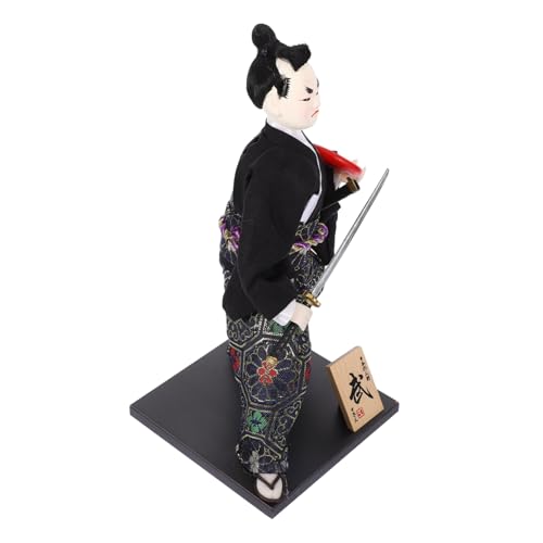 GALPADA Traditionelle Samurai Dekorationsfigur Japanische Samurai Puppe für Schreibtisch Wohnzimmer und Büro Handgefertigte Dekofigur für Stilvolle Inneneinrichtung GALPADA Traditionelle Samurai Dekorationsfigur Japanische Samurai Puppe für Schreibtisch Wohnzimmer und Büro Handgefertigte Dekofigur für Stilvolle Inneneinrichtung von GALPADA