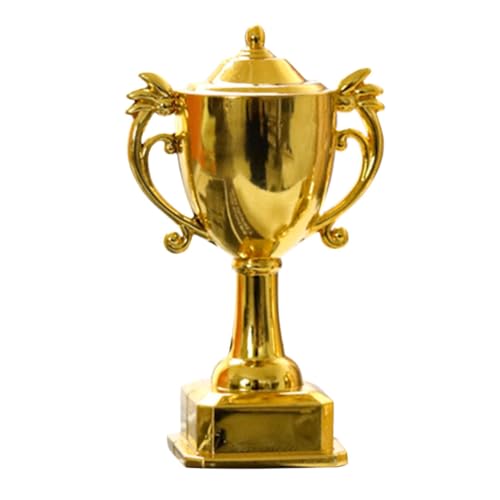GALPADA Trophäenmodell Kleine Pokalübergabe Mini-trophäen-partygeschenke Kleine Trophäe Golden Plastik GALPADA Trophäenmodell Kleine Pokalübergabe Mini-trophäen-partygeschenke Kleine Trophäe Golden Plastik von GALPADA