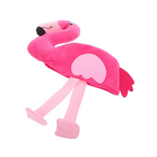 GALPADA Valentinstag Flamingo Partyhut Damen Plüsch Tierhut Kostümaccessoire Verstellbar Atmungsaktiv für Karneval und Kostümpartys GALPADA Valentinstag Flamingo Partyhut Damen Plüsch Tierhut Kostümaccessoire Verstellbar Atmungsaktiv für Karneval und Kostümpartys von GALPADA