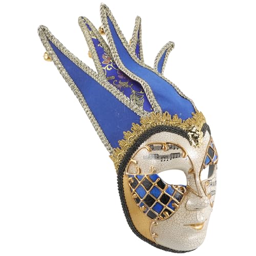 GALPADA Venezianische Maske Gesicht Masken Maskerade funkeln Sensenmann halloween mask halloweenmaske karnevalskostüme fasnachtskostüme Festival-Accessoire Maske für den Mann p.s Blue GALPADA Venezianische Maske Gesicht Masken Maskerade funkeln Sensenmann halloween mask halloweenmaske karnevalskostüme fasnachtskostüme Festival-Accessoire Maske für den Mann p.s Blue von GALPADA