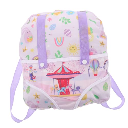 GALPADA Verstellbarer Rucksack für Puppen mit Verstellbaren Trägern Leichter Dollhouse Aufbewahrungsbeutel für Puppenzubehör und Schulmaterial Multifunktionaler Mini Rucksack für Mädchen GALPADA Verstellbarer Rucksack für Puppen mit Verstellbaren Trägern Leichter Dollhouse Aufbewahrungsbeutel für Puppenzubehör und Schulmaterial Multifunktionaler Mini Rucksack für Mädchen von GALPADA