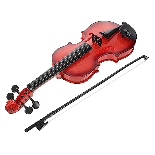 GALPADA Violine Violine Musikspielzeug Violine Dekoration Simulationsgeigenspielzeug Kindergeige für anfänger Geigenmodell Musikspielzeug für Kindergeige Plastik Hellbraun GALPADA Violine Violine Musikspielzeug Violine Dekoration Simulationsgeigenspielzeug Kindergeige für anfänger Geigenmodell Musikspielzeug für Kindergeige Plastik Hellbraun von GALPADA
