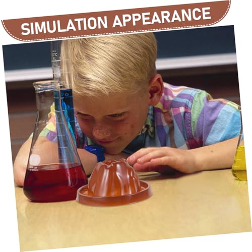 GALPADA Volcanic Science Kit DIY Modell eines ausbrechenden Vulkans mit Realistischem Eruptions-simulationsset Interaktives Lernspielzeug für Pädagogisches Stem Experiment Braune Basis zum GALPADA Volcanic Science Kit DIY Modell eines ausbrechenden Vulkans mit Realistischem Eruptions-simulationsset Interaktives Lernspielzeug für Pädagogisches Stem Experiment Braune Basis zum von GALPADA