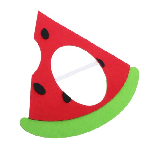 GALPADA Wassermelonen-filzmaske Foto -requisiten Cartoonmaske Süße Maske Partygeschenk Festival-party-maske Halloween-maskenstütze Halloween-cosplay-stütze Mottoparty-maske Gefühlt Rot GALPADA Wassermelonen-filzmaske Foto -requisiten Cartoonmaske Süße Maske Partygeschenk Festival-party-maske Halloween-maskenstütze Halloween-cosplay-stütze Mottoparty-maske Gefühlt Rot von GALPADA