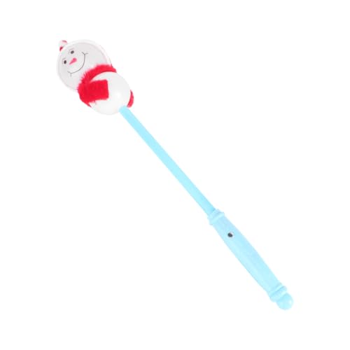 GALPADA Weihnachtlicher LED Leuchtstab Schneemann Bunt Blinkend Party Zauberstab Leicht und Strahlend für Festliche Stimmung Zufällige Farbe GALPADA Weihnachtlicher LED Leuchtstab Schneemann Bunt Blinkend Party Zauberstab Leicht und Strahlend für Festliche Stimmung Zufällige Farbe von GALPADA