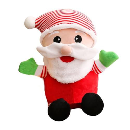 GALPADA Weihnachtlicher Santa Claus Plüschpuppe Weiches Stofftier Weihnachtsdeko Nikolausgeschenk Festliche Tischdekoration von GALPADA