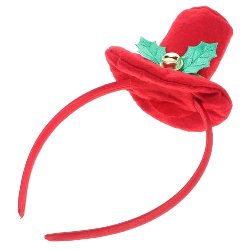 GALPADA Weihnachtshaarreifen Stirnband Weihnachtskopfschmuck für Erwachsene Komfortabel Festliche Haaraccessoires für Karneval Weihnachtsfeier Cosplay von GALPADA