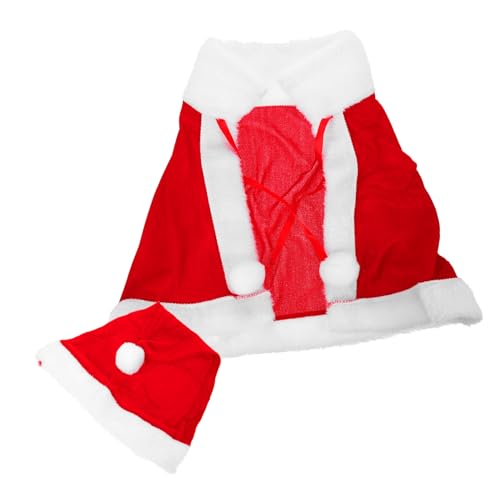 GALPADA Weihnachtskostüm Santa Claus Mantel und Mütze Cosplay Kleidung für Kleinkinder Weiches Hautfreundliches Material für Weihnachtsfeiern und Themenpartys GALPADA Weihnachtskostüm Santa Claus Mantel und Mütze Cosplay Kleidung für Kleinkinder Weiches Hautfreundliches Material für Weihnachtsfeiern und Themenpartys von GALPADA