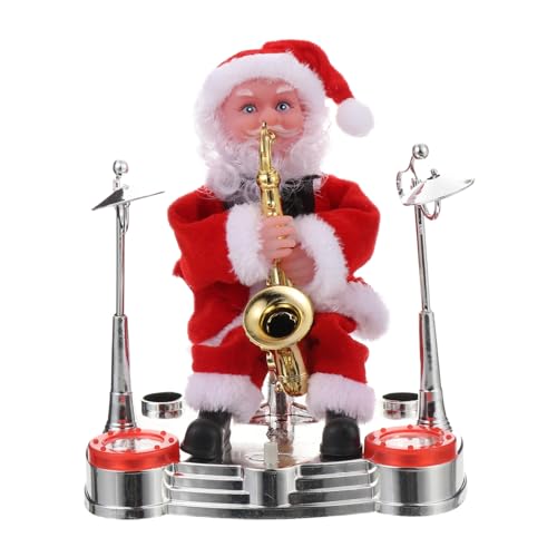 GALPADA Weihnachtspuppe Säugling Plüsch Weihnachten Elektrische Puppe Weihnachtsdekor Weihnachtsschmuck Weihnachtsmann Geschenke Kindergeschenke Weihnachtsschmuck GALPADA Weihnachtspuppe Säugling Plüsch Weihnachten Elektrische Puppe Weihnachtsdekor Weihnachtsschmuck Weihnachtsmann Geschenke Kindergeschenke Weihnachtsschmuck von GALPADA