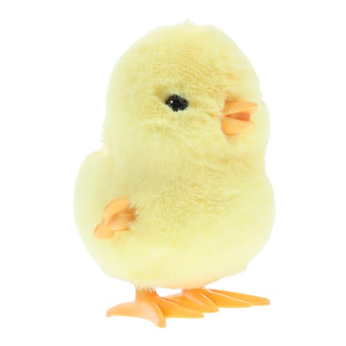 GALPADA Wind Up Plüschspielzeug für Ostern Springendes Küken Aufziehspielzeug für für Ostern und Geburtstagsfeiern Süßes Stofftier mit Sicherem Design von GALPADA
