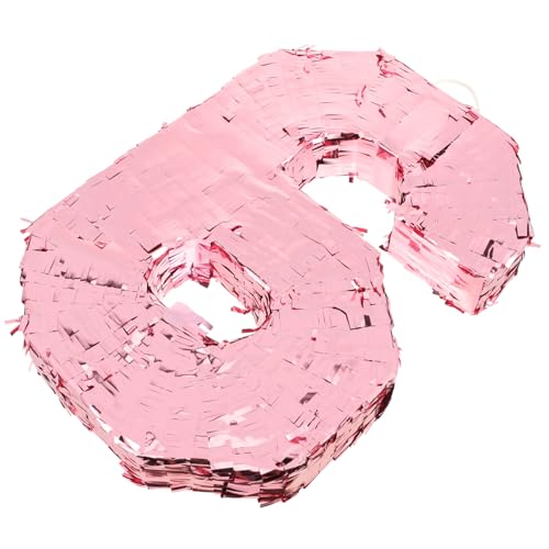 GALPADA Zahlen Piñata in Roségold Geburtstagsdeko und Partyspielzeug Selbstbefüllbar für Süßigkeiten als Mitgebsel bei Kindergeburtstag Spaß für Familie und Freunde GALPADA Zahlen Piñata in Roségold Geburtstagsdeko und Partyspielzeug Selbstbefüllbar für Süßigkeiten als Mitgebsel bei Kindergeburtstag Spaß für Familie und Freunde von GALPADA