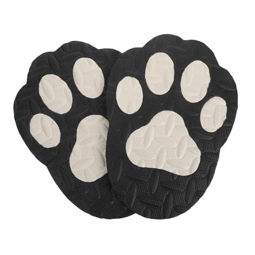 GALPADA wasserdichte rutschfeste Fursuit Pfotensohlen für DIY Tierkostüm Schuhe Strapazierfähige Verschleißfeste Schuhsohlen mit Verbesserter Traktion für Cosplay und Tierkostüm Zubehör von GALPADA