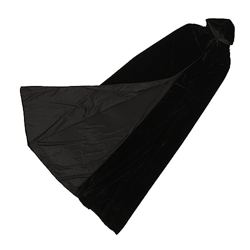 Hexenumhang Umhang Schwarzes Cape Halloween umhang Halloween-Umhang- Unisex-Mantel mit Kapuze Damen Kapuzenpullover Klamotten Cosplay-Umhang für Halloween Umhang für die Party GALPADA Hexenumhang Umhang Schwarzes Cape Halloween umhang Halloween-Umhang- Unisex-Mantel mit Kapuze Damen Kapuzenpullover Klamotten Cosplay-Umhang für Halloween Umhang für die Party GALPADA von GALPADA