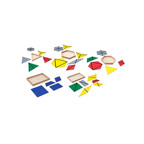 Lernspiel - Konstruktive Dreiecke - Montessori-Spiel von GAM Montessori