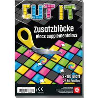 GAME FACTORY 646062 Cut it Zusatzblöcke, 2 x 80 Blatt von GAME FACTORY
