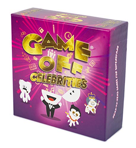 Game Off: The Celebrity Party Kartenspiel Battle Extravaganza | Familienspiel für Kinder und Erwachsene | ab 5 Jahren | 3+ Spieler | 15+ Minuten Spielzeit von GAME OFF