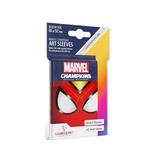 Gamegenic, Marvel Champions Sleeves - Spider-Woman, Sleeve Color Code: Gray von Gamegenic
