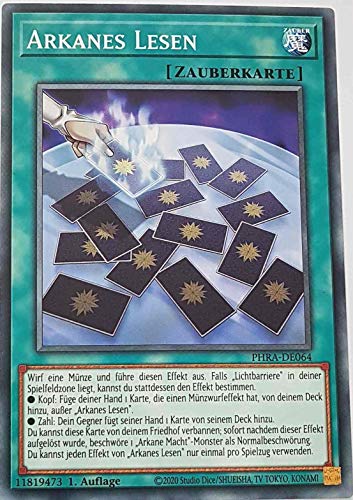 Arkanes Lesen Common PHRA-DE064 - Phantom Rage Karte - mit GamersHeaven Cardboard Guard Arkanes Lesen Common PHRA-DE064 - Phantom Rage Karte - mit GamersHeaven Cardboard Guard von GAMERSHEAVEN