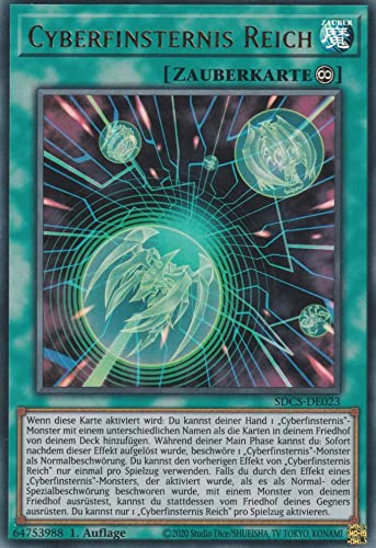 Cyberfinsternis Reich Ultra Rare SDCS-DE023 - Cyber Strike - mit GamersHeaven Cardboard Guard Cyberfinsternis Reich Ultra Rare SDCS-DE023 - Cyber Strike - mit GamersHeaven Cardboard Guard von GAMERSHEAVEN
