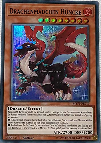 Drachenmädchen Hüncke Super Rare MYFI-DE019 - Mystic Fighters - mit GamersHeaven Cardboard Guard Drachenmädchen Hüncke Super Rare MYFI-DE019 - Mystic Fighters - mit GamersHeaven Cardboard Guard von GAMERSHEAVEN