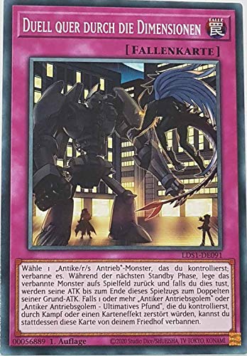 Duell quer durch die Dimensionen Common LDS1-DE091 - Legendary Duelists: Season 1 - mit GamersHeaven Cardboard Guard Duell quer durch die Dimensionen Common LDS1-DE091 - Legendary Duelists: Season 1 - mit GamersHeaven Cardboard Guard von GAMERSHEAVEN
