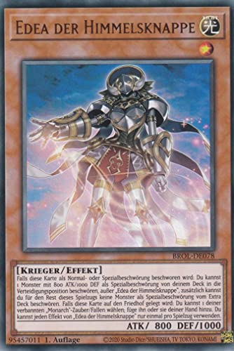 Edea der Himmelsknappe Ultra Rare BROL-DE078 - Brothers of Legend - mit GamersHeaven Cardboard Guard von GAMERSHEAVEN