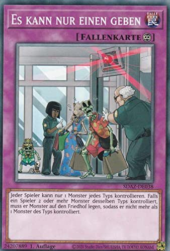 Es kann nur einen geben Common SDAZ-DE038 - Structure Deck Albaz Strike - mit GamersHeaven Cardboard Guard von GAMERSHEAVEN