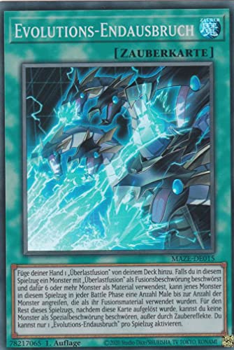 Evolutions-Endausbruch Super Rare MAZE-DE015 - Maze of Memories - mit GamersHeaven Cardboard Guard von GAMERSHEAVEN